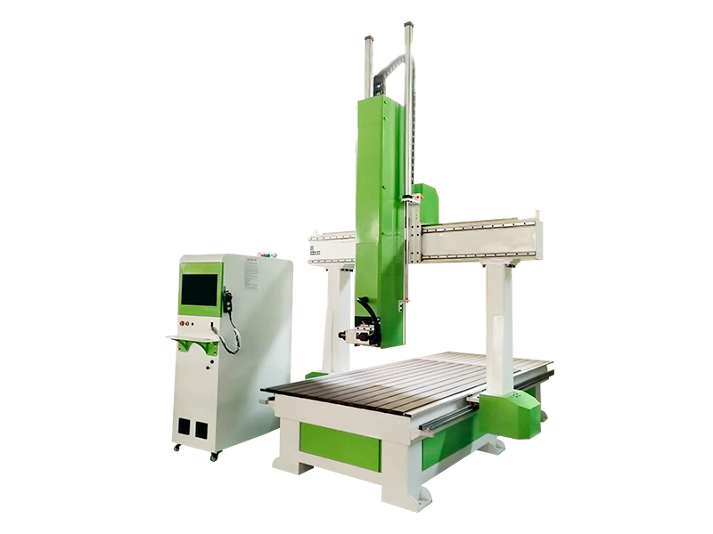 1325加高型四軸聯(lián)動(dòng)擺頭雕刻機(jī) 綠色鈑金 1325加高型四軸聯(lián)動(dòng)擺頭雕刻機(jī) 綠色鈑金